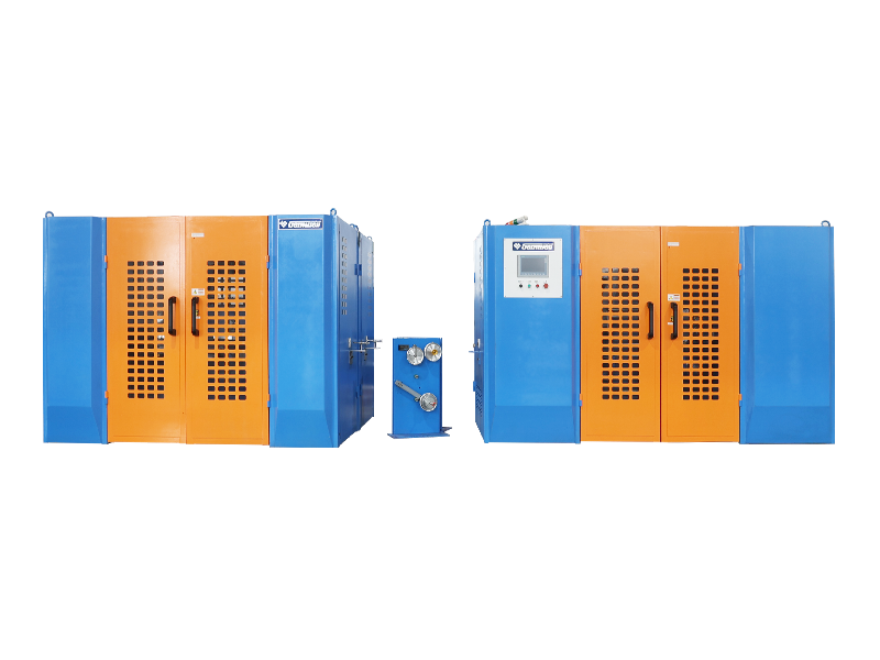 Tillbaka Twist Pair Twisting Machine för dubbla kärnor industriell Ethernet-datakabel