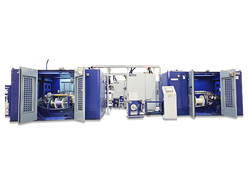 Split Type Back Twist Pair Twisting Machine för nätverkskabel