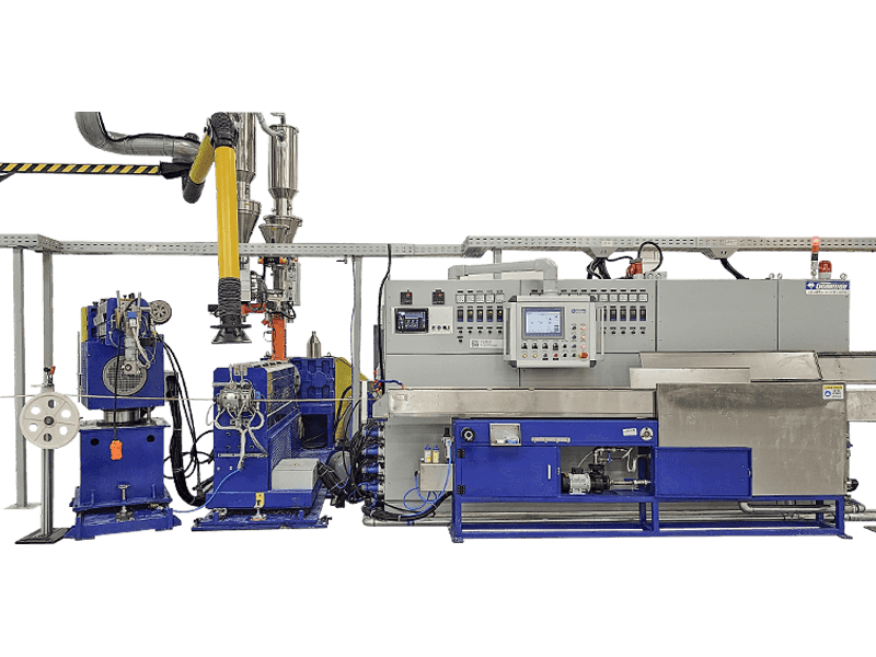 PVC/PE/PP/PU Mantelextruderingslinje